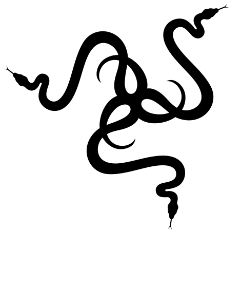 Логотип Razer на прозрачном фоне