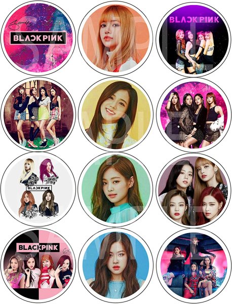 Наклейки Блэк Пинк