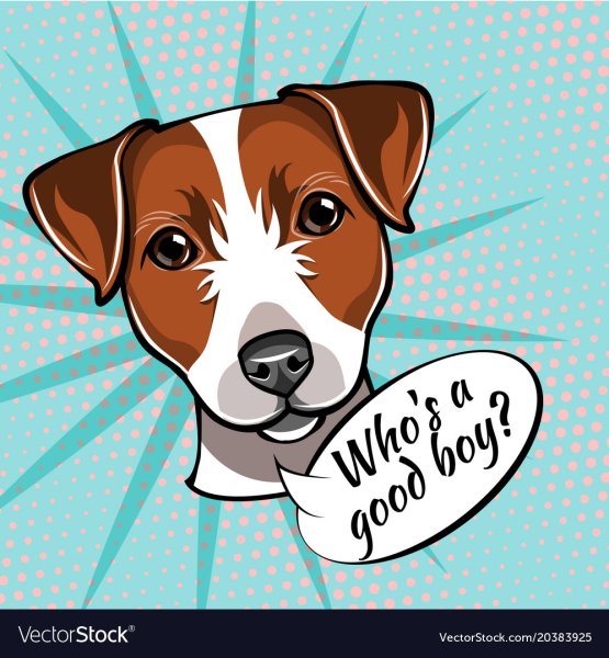 Джек Рассел терьер вектор