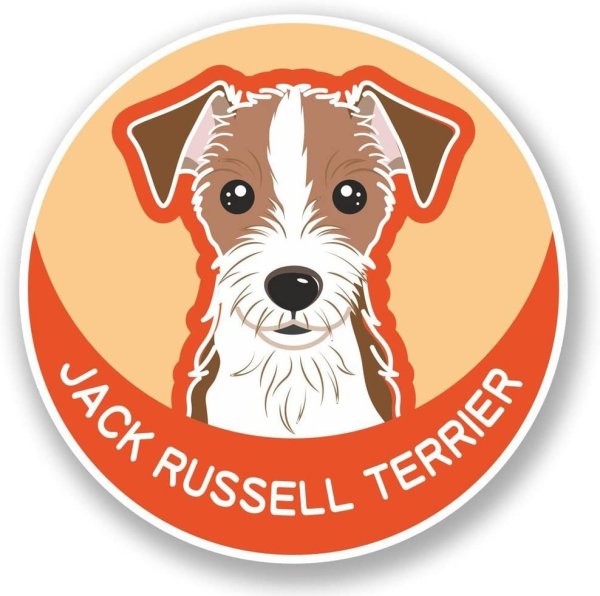 Трафарет Джек Рассел терьера