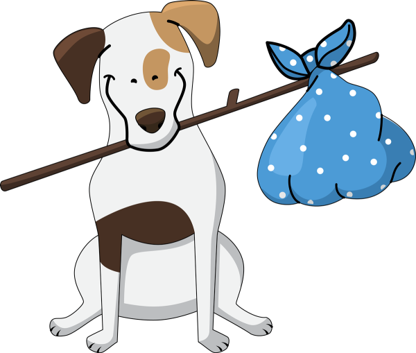 Джек Рассел вектор чб