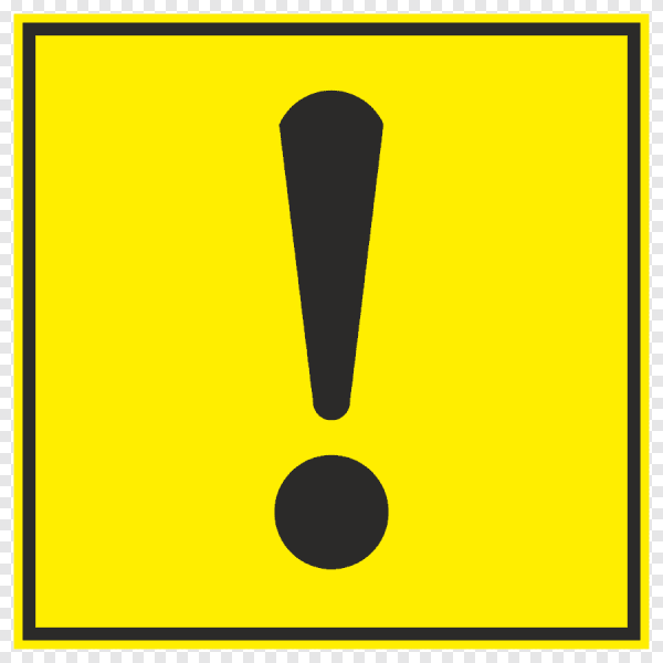 Иконка лупа с восклицательным знаком