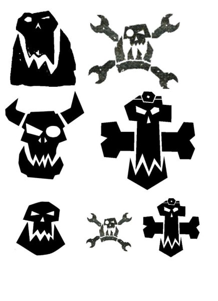 Символ орков Warhammer 40000