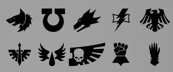 Warhammer 40000 символика Космодесанта