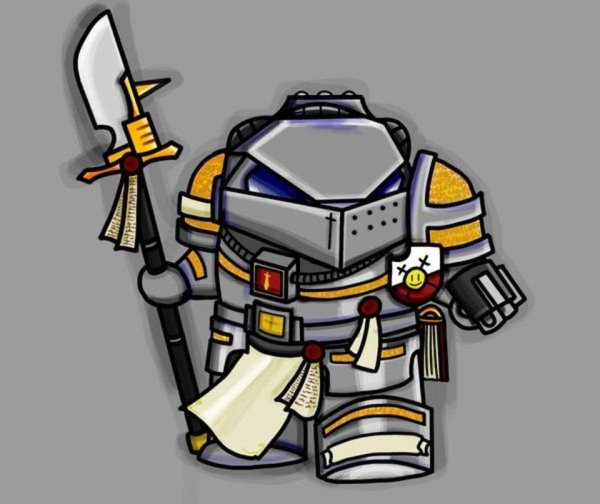 Вархаммер 40000 серые Рыцари знак