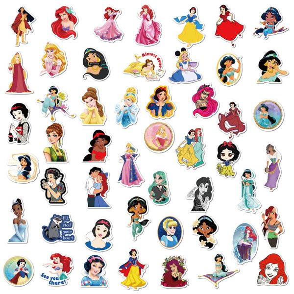Принцессы с наклейками