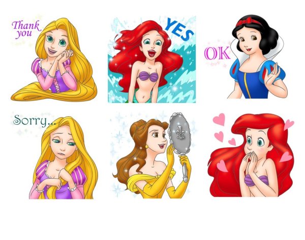 Принцессы Диснея для капкейков