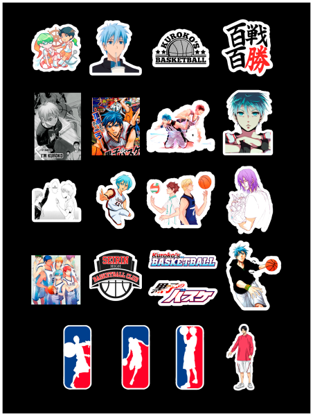Баскетбол Куроко Стикеры