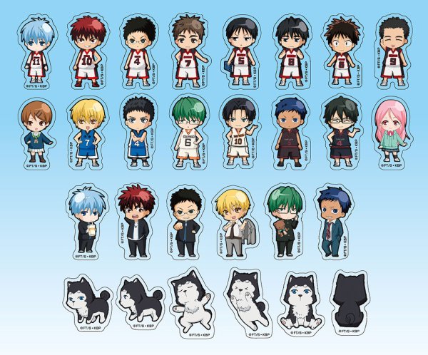 Наклейки баскетбол Куроко