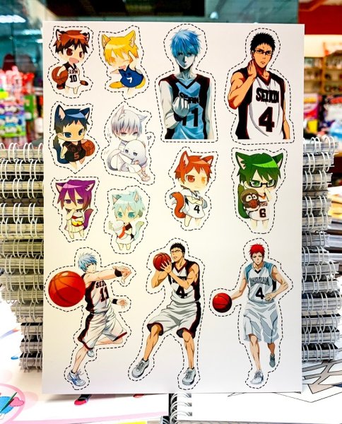 Баскетбол Куроко Стикеры
