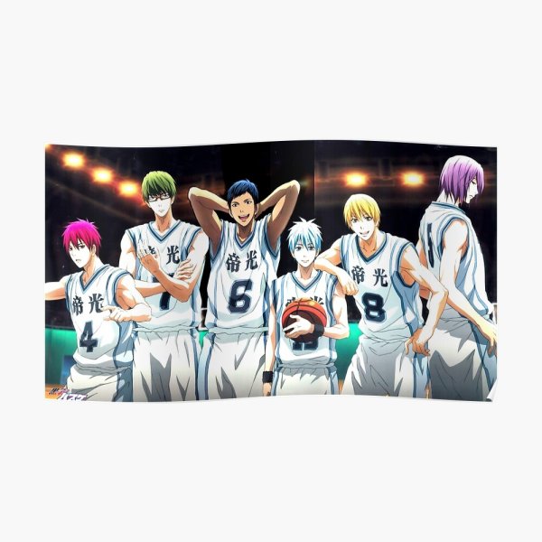 Плакат с баскетбол Куроко гангстеры