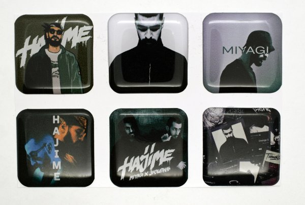 Мияги и Эндшпиль 3д Стикеры