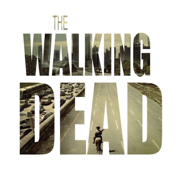 Надпись сериала-Ходячие мертвецы