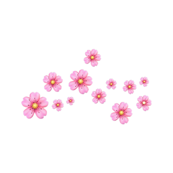 Наклейки цветы маленькие