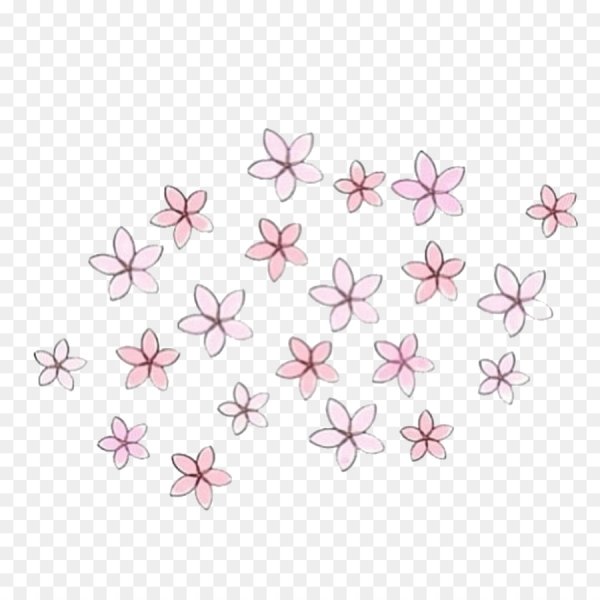 Мелкие цветы без фона