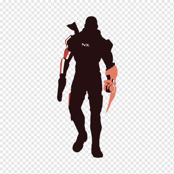 Наклейка (стикер) Mass Effect