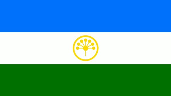 Флаг РБ Башкортостан