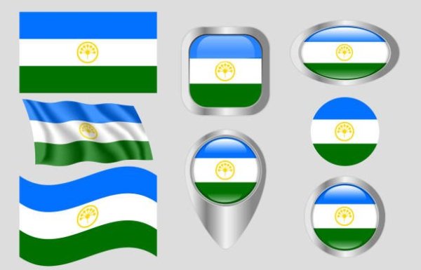 Башкирия эмодзи флаг Башкортостана