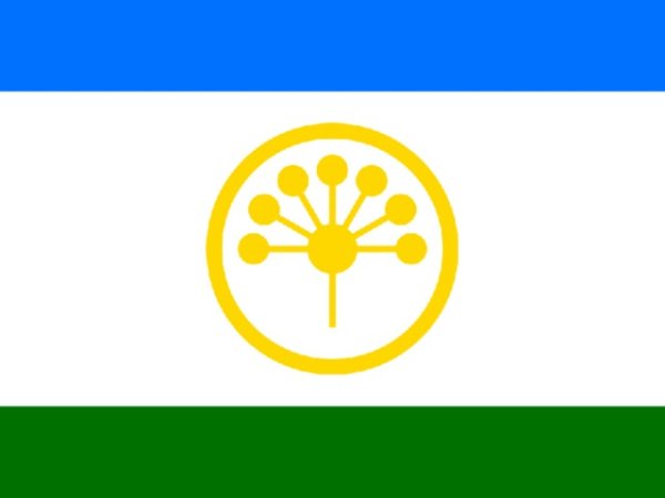 Флаг Башкирии рисунок