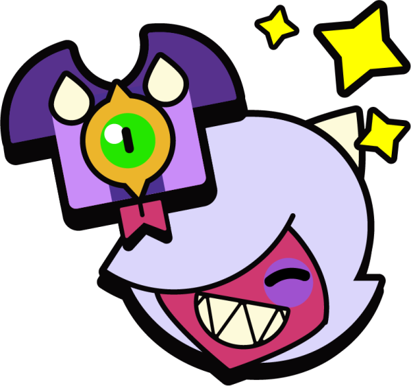 Ава БС пин с открытым ртом