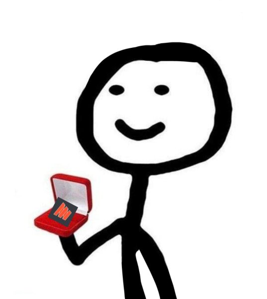 Предложение руки и сердца вектор