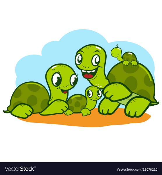 Папа черепаха