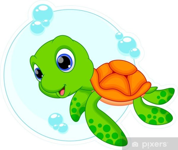 Черепаха стилизованное изображение