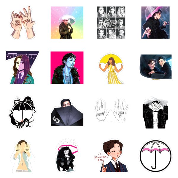 Наклейки Академия Амбрелла