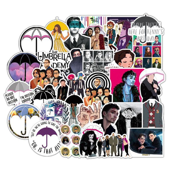 Стикеры наклейки Академия Амбрелла