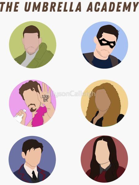 Наклейки Академия Амбрелла