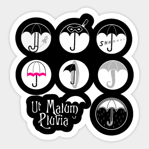 Академия Амбрелла Стикеры пятый