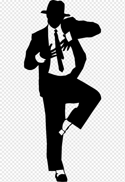 Майкл Джексон силуэт