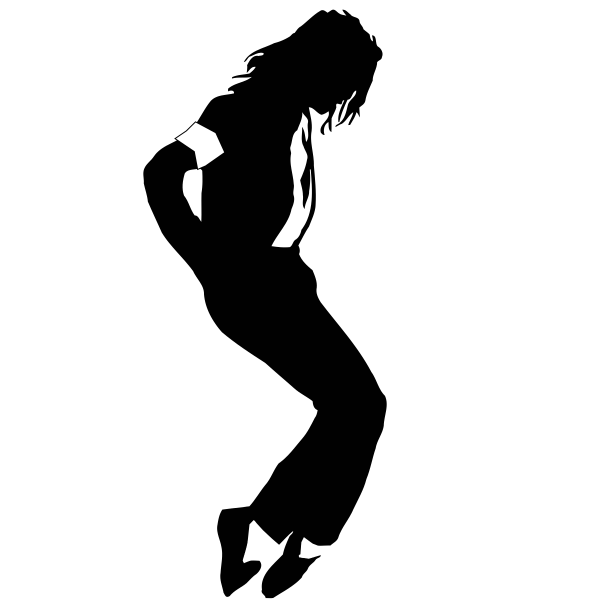 Майкл Джексон черно белый