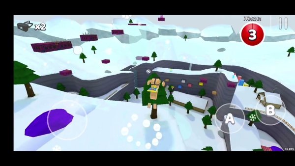 Супер Bear Adventure Снежная Долина арт