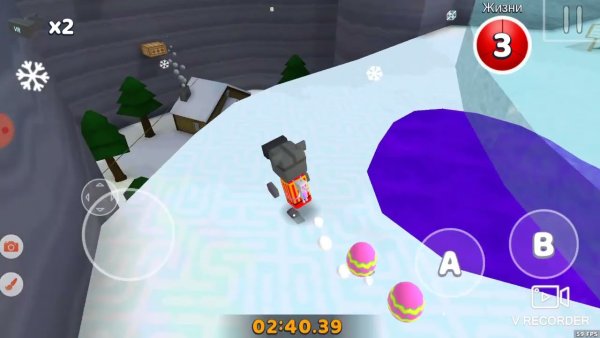 Снежная Долина игра супер мишка