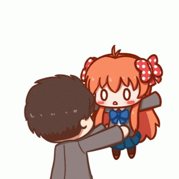 Аниме пары чб