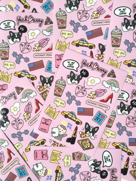 Фон для наклеек