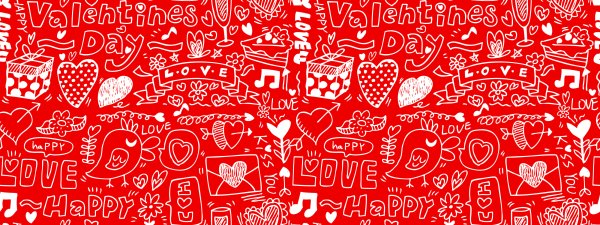 Принты на день Святого Валентина