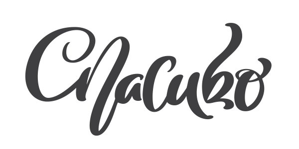 Спасибо леттеринг