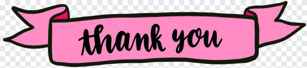 Надпись thank you