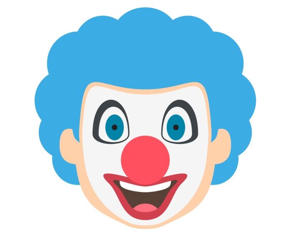 Клоун Emoji