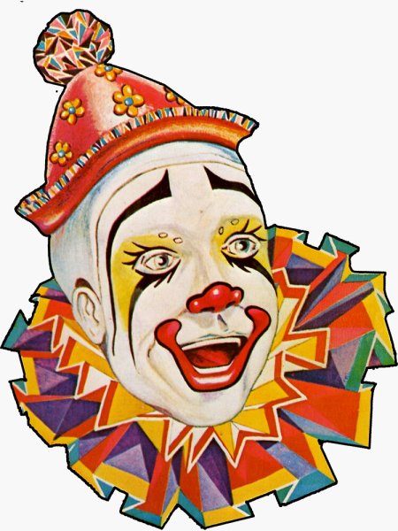 Медведь клоун