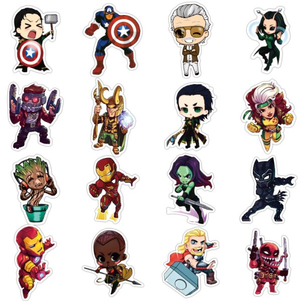 Стикеры персонажи