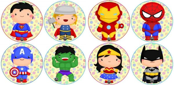 Наклейки Мстители Марвел