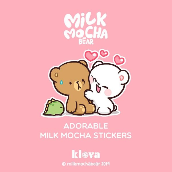 Milk Mocha Стикеры