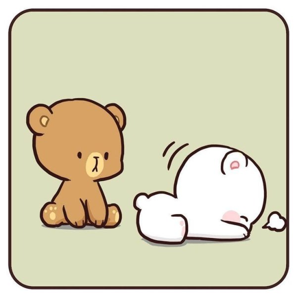 Milk Mocha Bear Стикеры