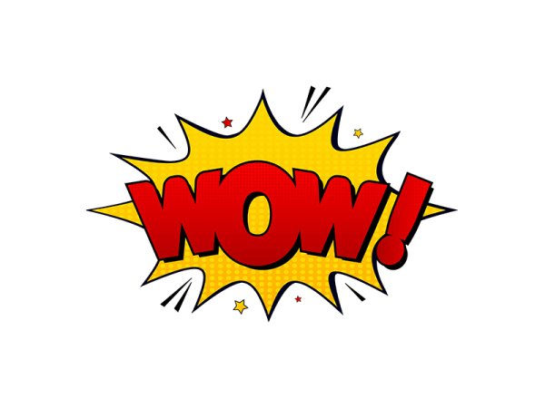 Вау из комиксов