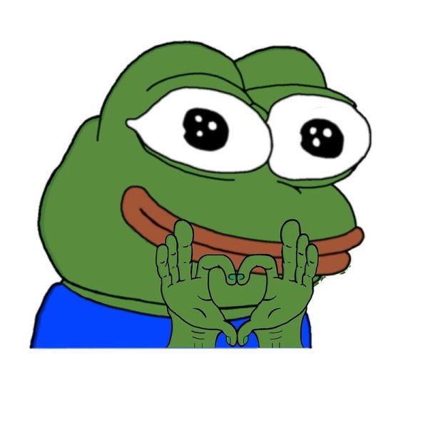 Пепе с сердечком