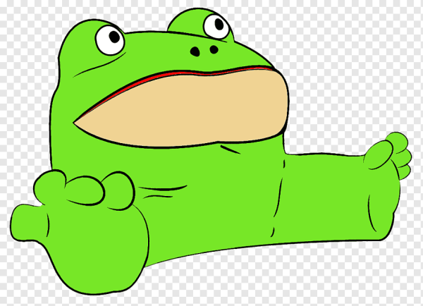 Лягушонок Пепе мультяшный