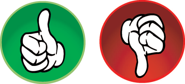 Знак большой палец